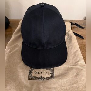 Gucci Black Baseball Cap